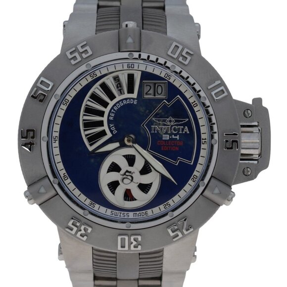 Men's 50mm Invicta Subaqua Noma III Blue Lapis Collector Edition LE Watch 6696! - Picture 3 of 9